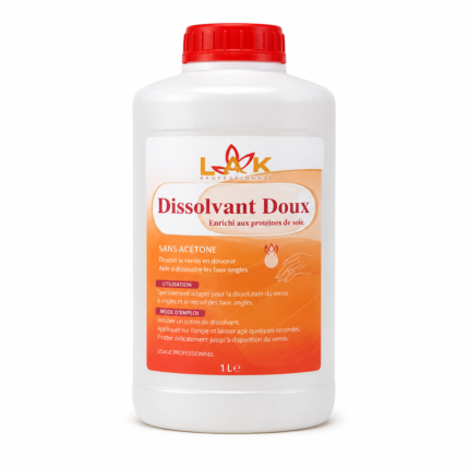Dissolvant Doux Parfumé Sans Acétone 1 L